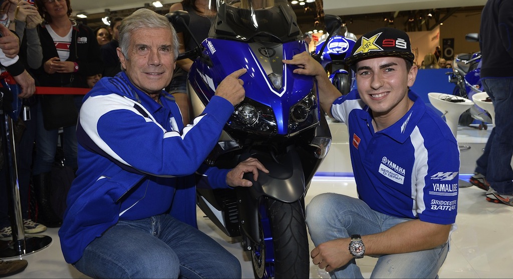 Хорхе Лоренцо и Джакомо Агостини