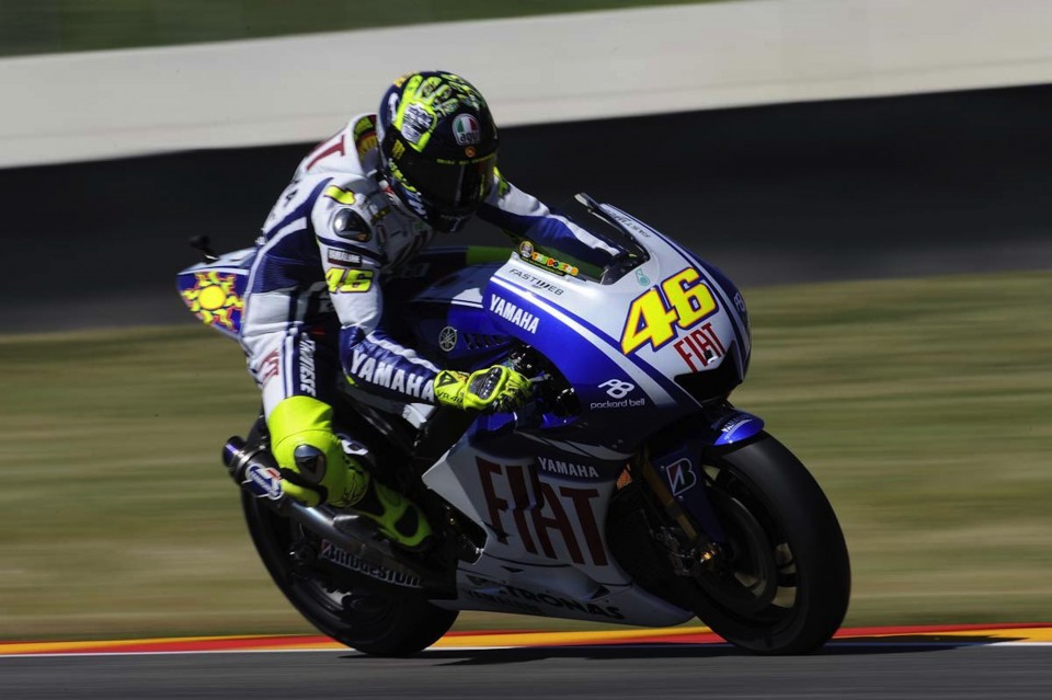 Валентино Росси в Муджелло, 2009 год.