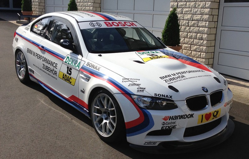Скотт Реддинг испытает суперкар BMW M3 GT4