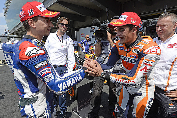 Новичок Марк Маркес против ветерана Хорхе Лоренсо