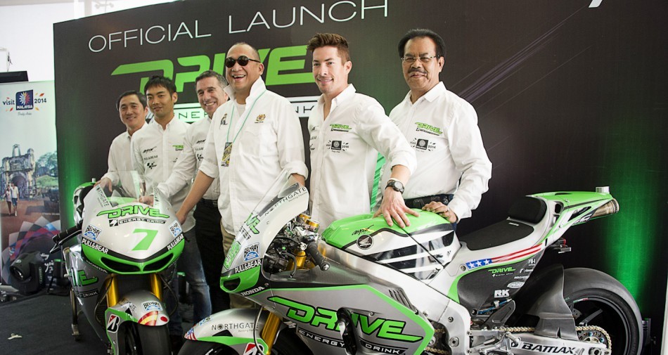 Drive M7 Aspar представила цвета своих мотоциклов Honda RCV1000R