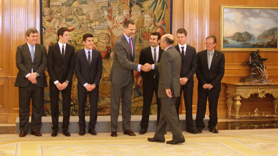 Король Испании встретился с братьями Маркесами и Рабатом