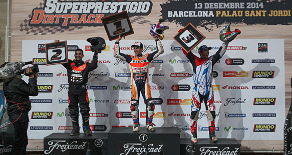 Марк Маркес выиграл гонку Superprestigio Dirt Track