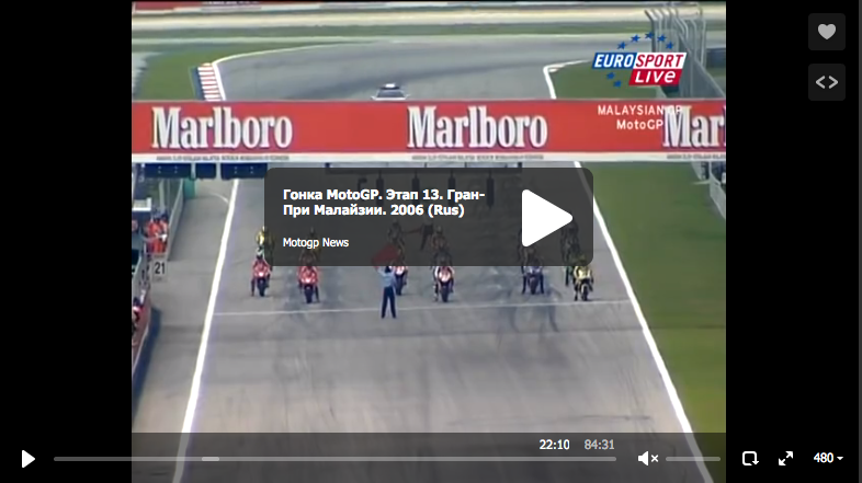 Тринадцатый этап MotoGP 2006: Гран-При Малайзии (RUS)