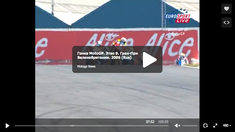 Девятый этап MotoGP 2006: Гран-При Великобритании (RUS)