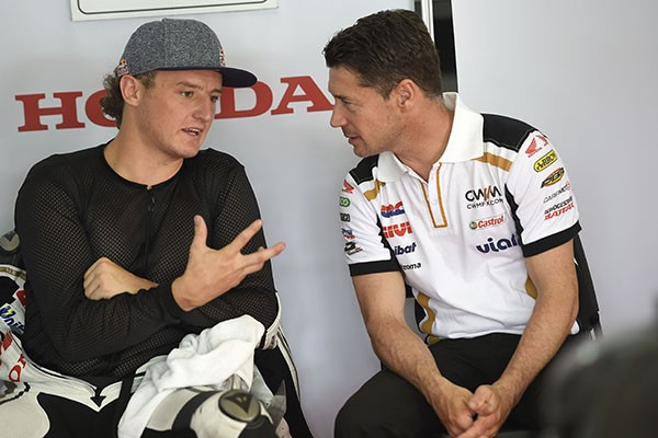 Джек Миллер и Лучио Чекинелло, CWM LCR Honda, MotoGP 2015