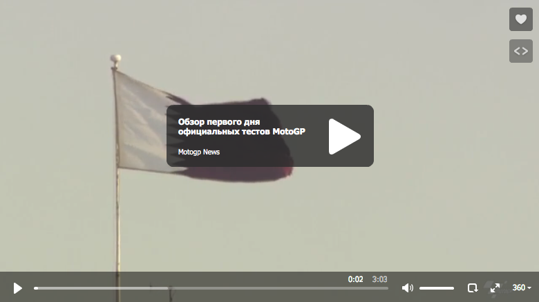 Обзор первого дня официальных тестов MotoGP 2015 в Катаре