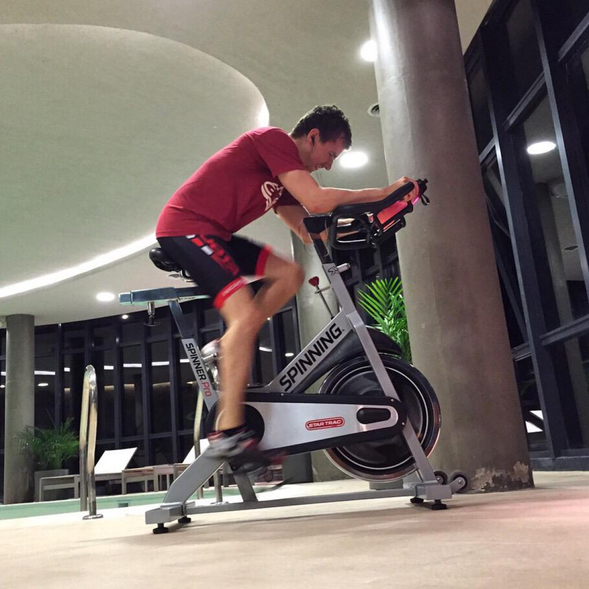 Хорхе готовится к предстоящему этапу