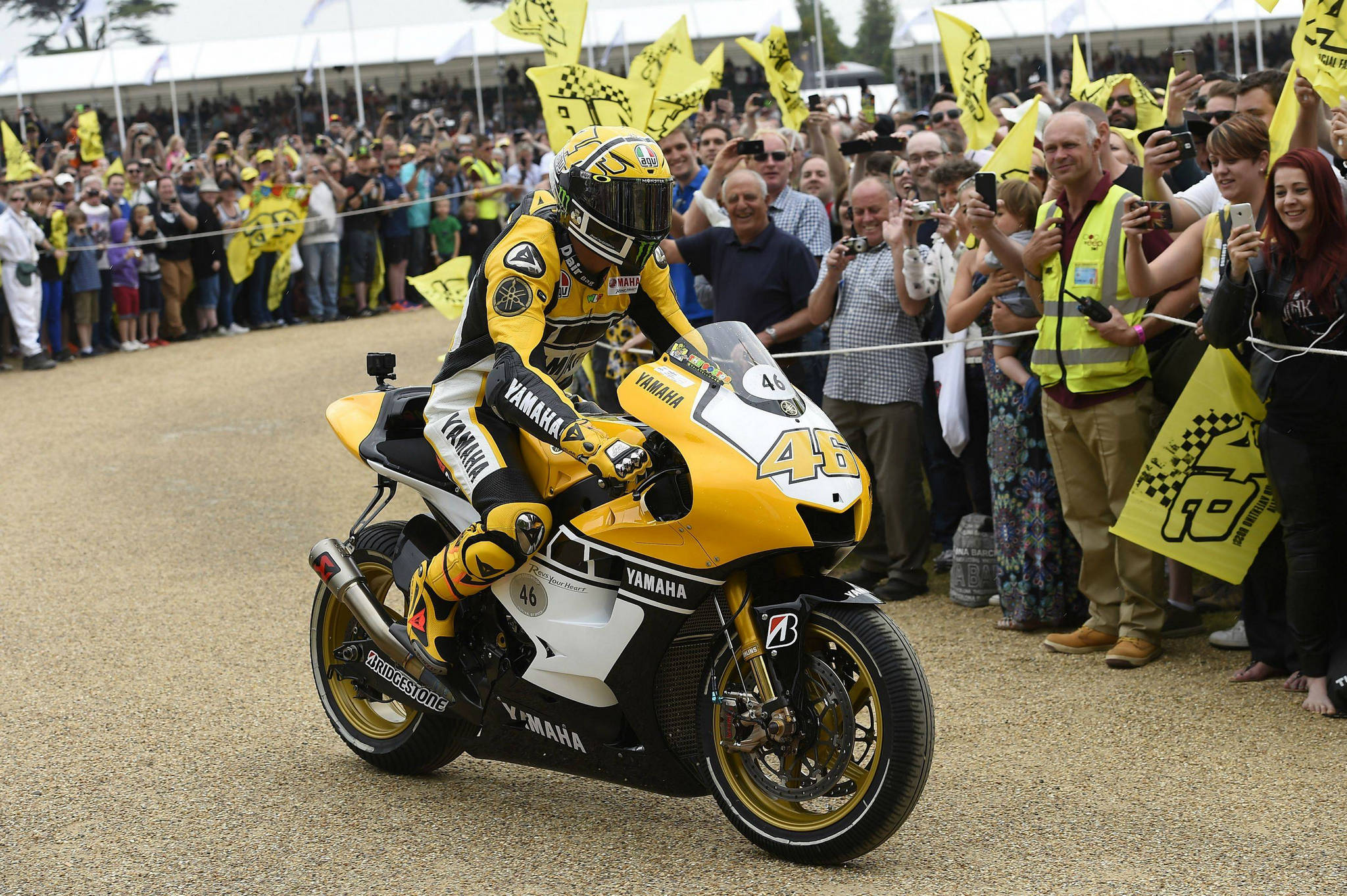 Валентино Росси (Гудвуд, 2015)