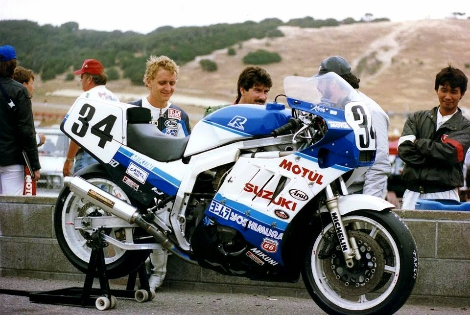 Кевин Шванц и его Yoshimura Suzuki GSX-R750 (1987)