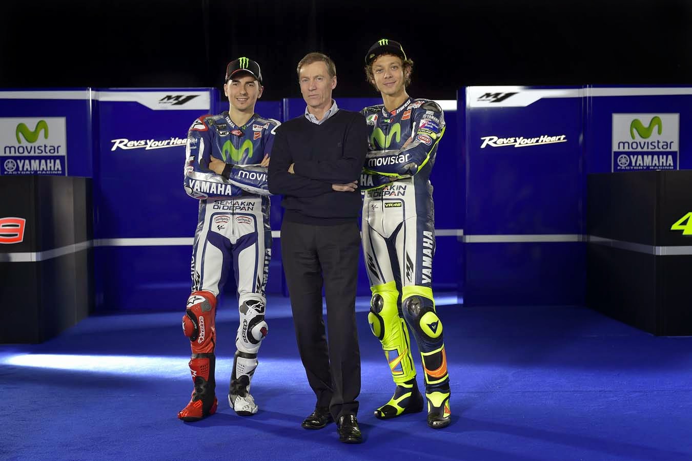 Лоренсо, Джарвис и Росси