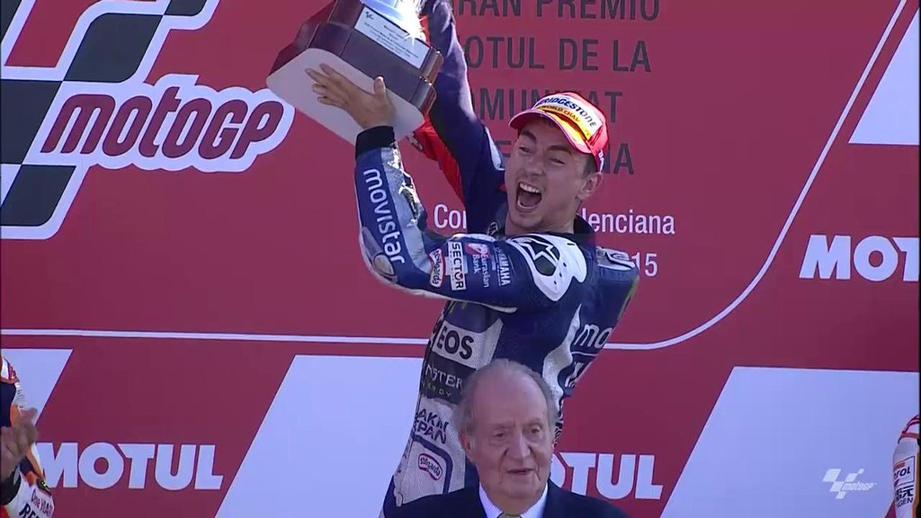 Хорхе Лоренсо - чемпион мира MotoGP 2015!