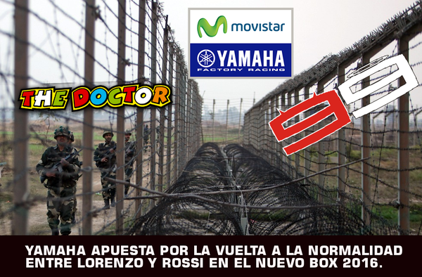 Фото дня: Боксы Movistar Yamaha MotoGP в 2016 году