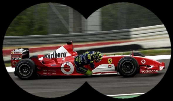 Валентино Росси Ferrari F1