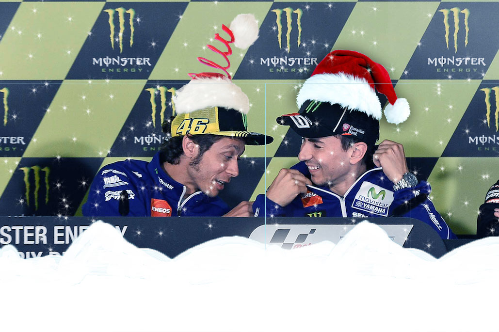 У Росси и Лоренсо тоже Новый год!