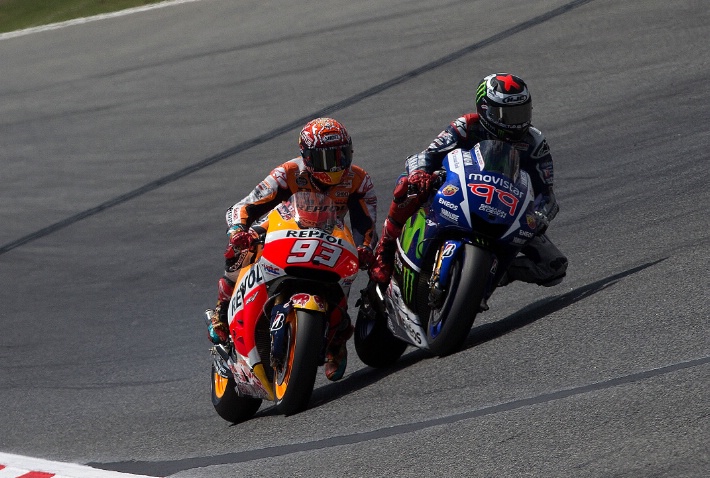 Маркес и Лоренсо (Каталония, 2015)