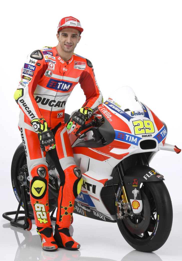 Андреа Ианноне и Ducati Desmosedici GP