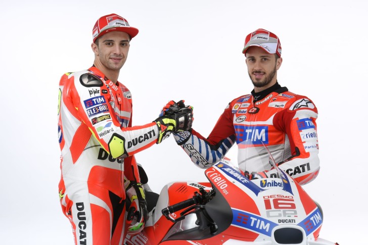 Ианноне и Довициозо, Ducati Desmosedici GP 2016