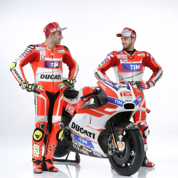 Ианноне и Довициозо, Ducati Desmosedici GP 2016