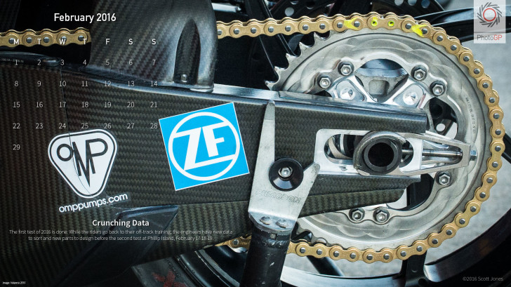 Календарь от Скотта Джонса (февраль 2016)