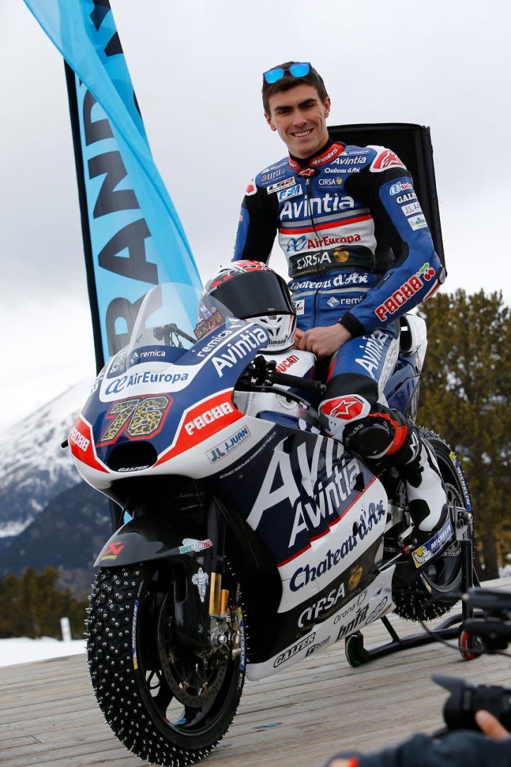 Лорис Баз, презентация Avintia Racing 2016