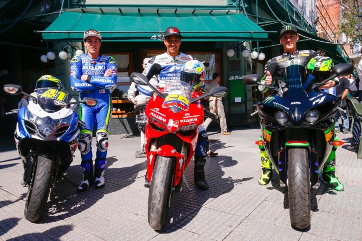 А. Эспаргаро, Эрнандес и П. Эспаргаро (Аргентина, 2016)