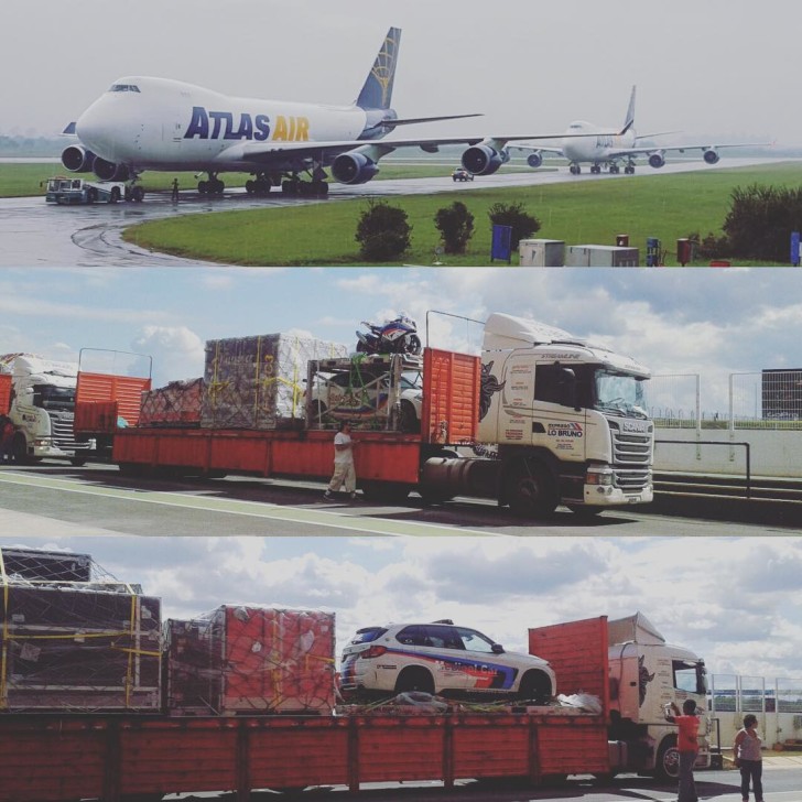 Груз для Гран-При Аргентины