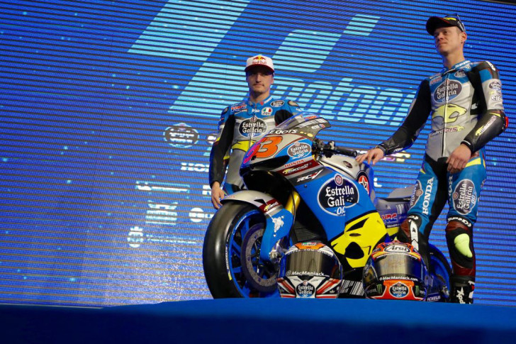 Миллер и Рабат на презентации Marc VDS 2016