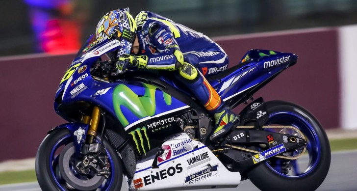 Валентино Росси, официальные тесты MotoGP в Катаре 2016