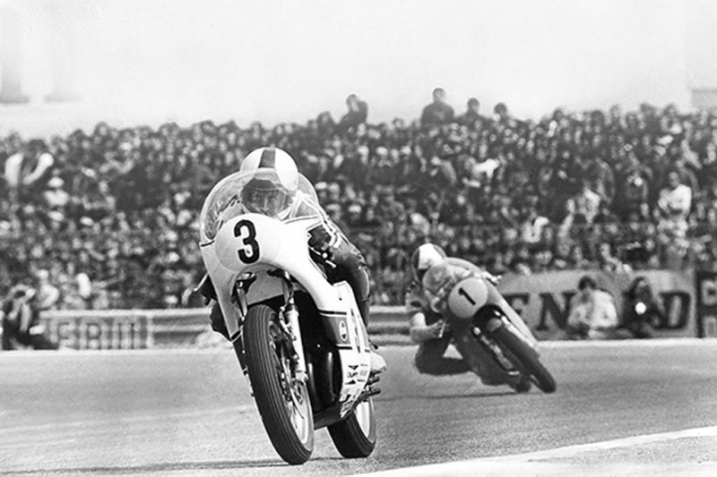 Ярно Сааринен и Джакомо Агостини (Франция, 1973)