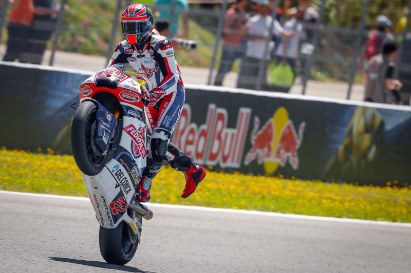 Сэм Лоус на фишине Гран-При Хереса 2016