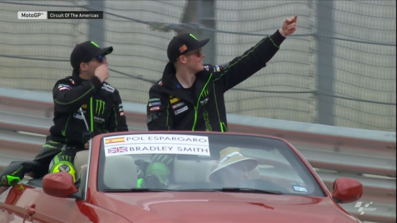 Брэдли Смит, средний палец, MotoGP, Гран-При Америк