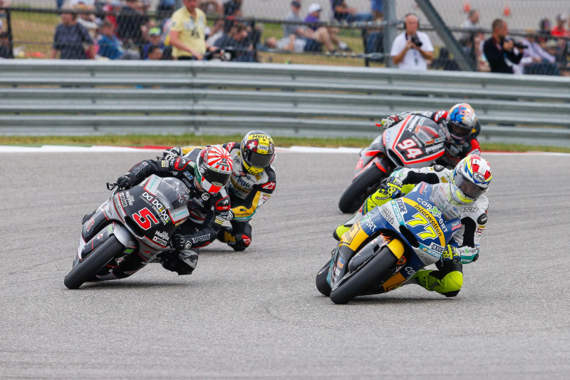 Жоан Зарко, Доминик Агертер, Томас Люти, Йонас Фольгер. Борьба за третью позицию