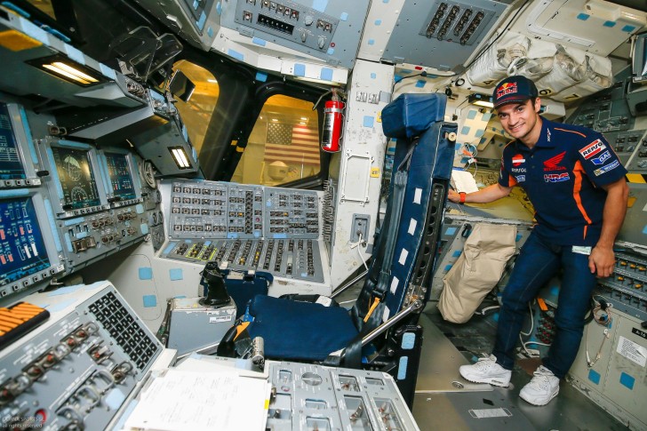 Дани Педроса в центре NASA