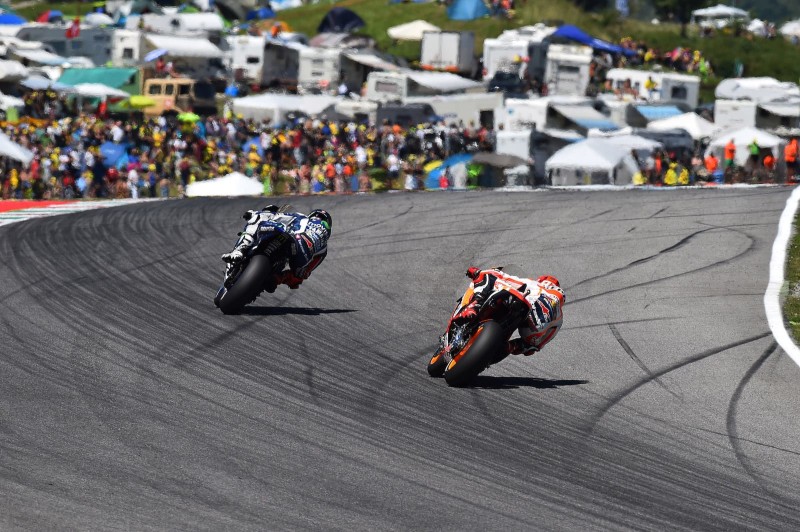 Марк Маркес и Хорхе Лоренсо