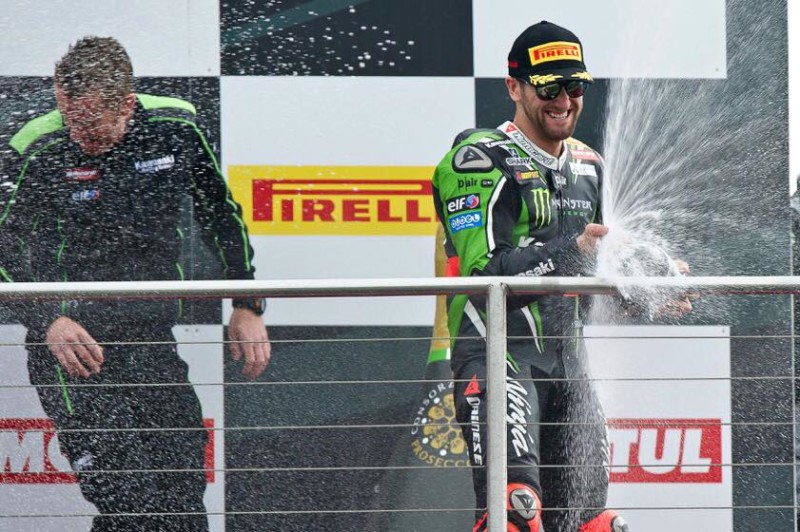 Том Сайкс в Донингтоне (WSBK, 2016)