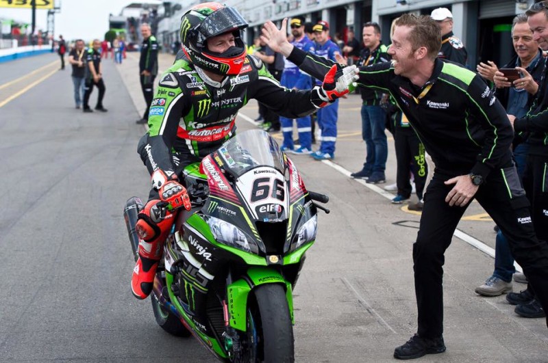 Том Сайкс в Донингтоне (WSBK, 2016)