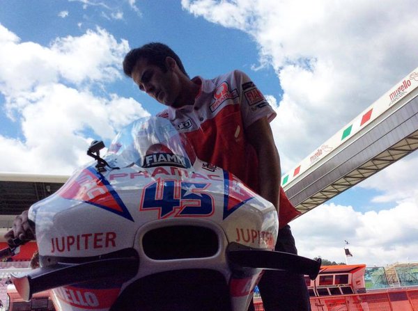 Аэродинамические крылья на мотоцикле Скотта Реддинга