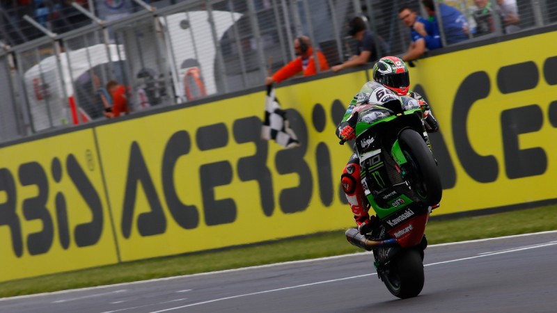 Том Сайкс в Донингтоне (WSBK, 2016)