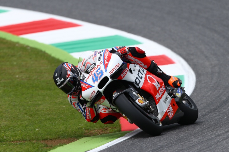 Аэродинамические крылья на мотоцикле Скотта Реддинга