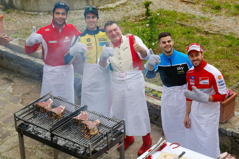 Флорентийский бифштекс перед Гран-При Италии