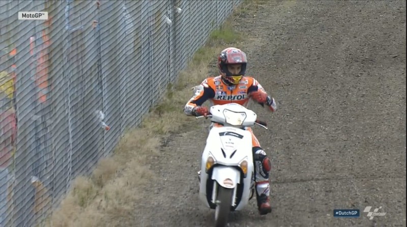 Марк Маркес - угонщик скутеров