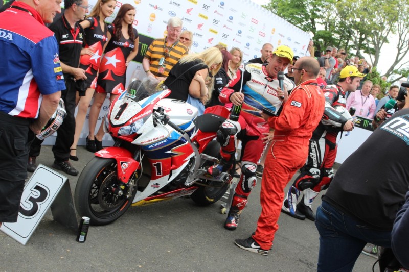Джон МакГиннес на Isle of Man TT 2016