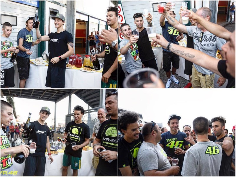 Франческо Баньяйю поздравили с победой в Ассене