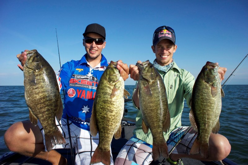 Кейси Стоунер на рыбалке