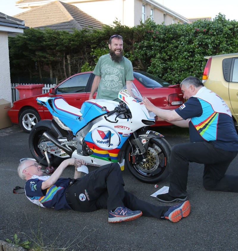 Брюс Энсти на Isle of Man 2016