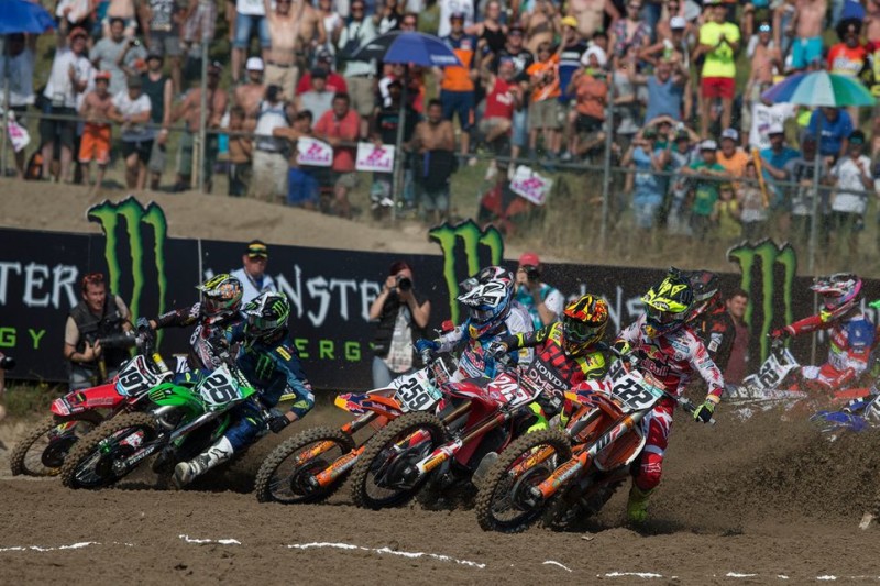 Старт гонки MXGP (2016)