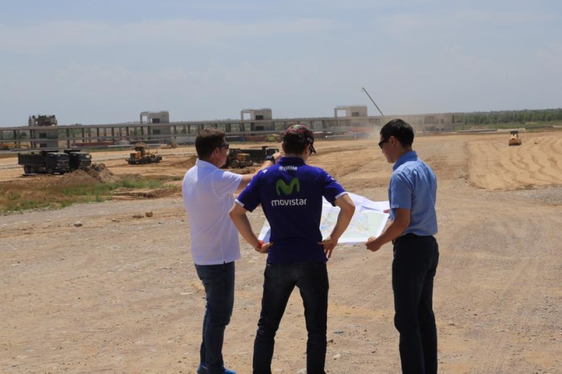 Хорхе Лоренсо на автодроме Сокол