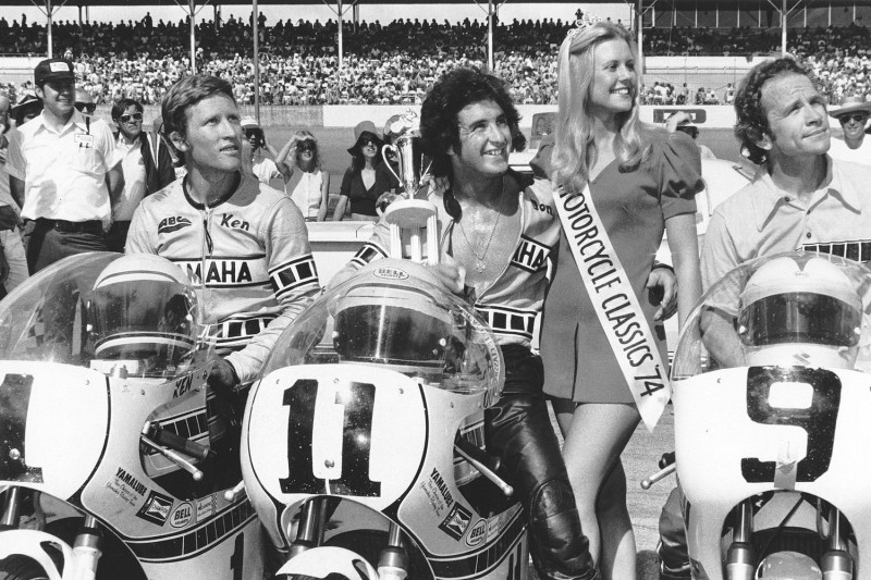 1974 Daytona 200 - Victory Lane