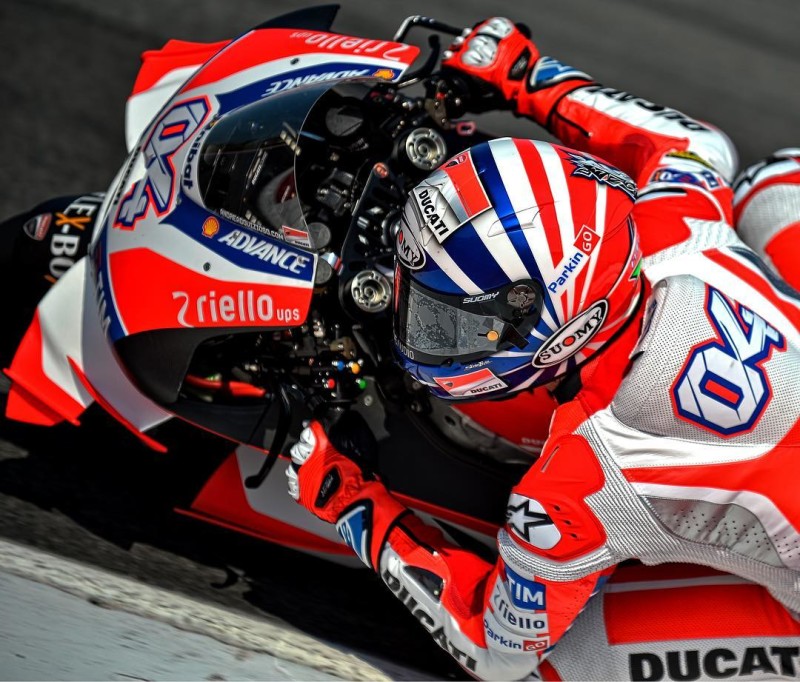 Шлем Андреа Довициозо для Гран-При Сан-Марино 2016